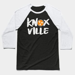 Retro Grunge Knoxville Tri Star Tennessee Baseball T-Shirt
